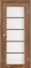 Міжкімнатні двері Korfad колекція Vicenza модель VC-02, Дуб браш, Сатин білий, Дуб браш