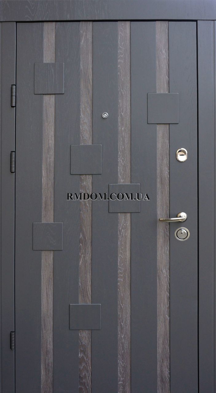 Вхідні двері Qdoors серія Ультра модель Рондо, 2050*850, Ліве