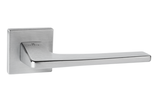 Дверна ручка Ilavio модель Pro 2846, Матовий хром, У колір ручки, Матовий хром