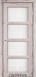 Міжкімнатні двері Korfad Aprica-02, Дуб нордік, Сатин білий, Дуб нордік