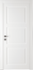 Міжкімнатні двері Dooris колекція Neo Classic модель NC03, Сніжнобілий, У колір полотна, Сніжнобілий