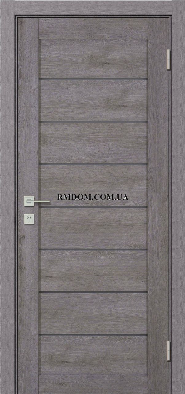 Міжкімнатні двері Rodos колекція Grand модель Lux 2, Небраска, Сатин білий