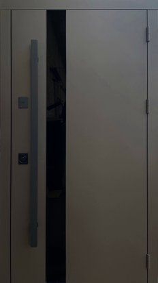 Вхідні двері Qdoors Стріт 3К Елегант вулиця, 2050*850, Праве
