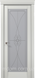 Міжкімнатні двері Папа Карло Millenium ML 09, Ясен білий, Сатин білий, Ясен білий