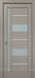 Міжкімнатні двері Папа Карло Millenium ML 49AL, Пекан світлосірий, Сатин білий, Пекан світлосірий