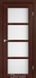 Міжкімнатні двері Darumi модель Avant, Венге панга, Сатин білий, Венге панга