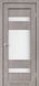 Міжкімнатні двері Korfad модель Parma PM-01, Лайт бетон, Сатин білий, Лайт бетон