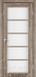 Міжкімнатні двері Korfad колекція Vicenza модель VC-02, Еш-вайт, Сатин білий, Еш-вайт