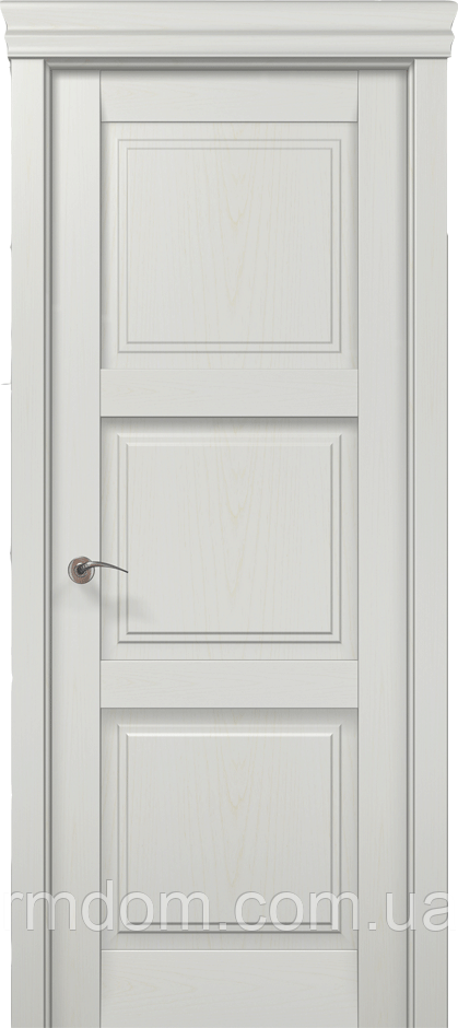 Міжкімнатні двері Папа Карло Millenium ML 06, Ясен білий, Ясен білий