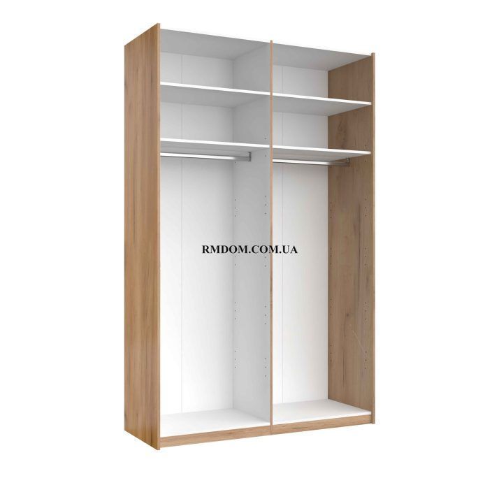 Шафа-купе Луна 1,5*2,4, Мат лава, Дуб крафт, Мат лава, Дуб крафт