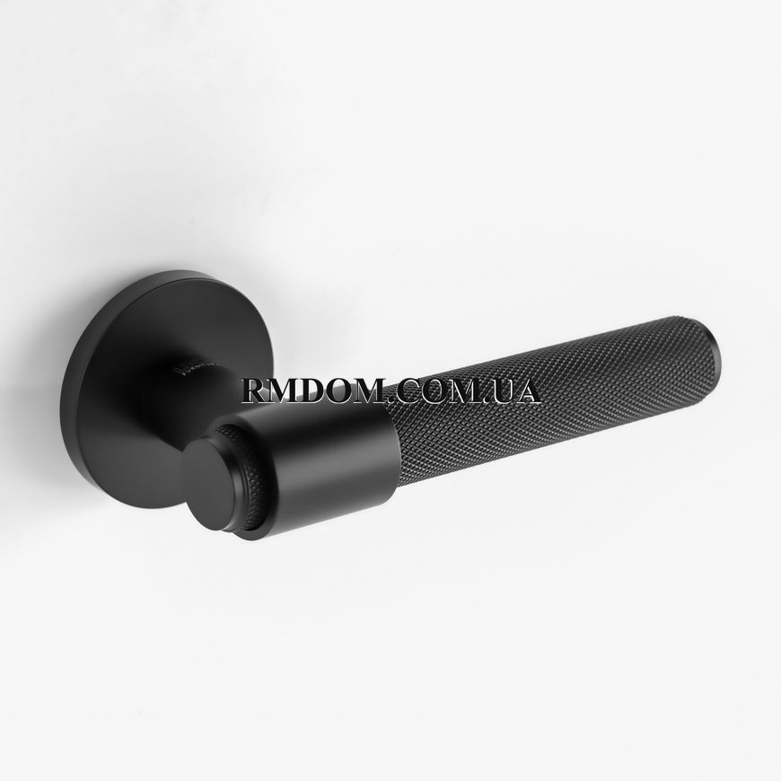 Дверна ручка Linde модель А-2023, Чорний, У колір ручки