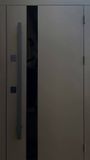 Вхідні двері Qdoors Стріт 3К Елегант вулиця, 2050*850, Праве