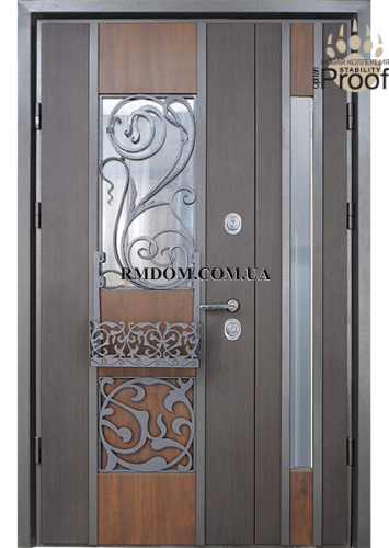 Вхідні двері Straj серія Proof 1.5 модель Eridan Rio PF Standard Mottura, 2050*1220, Ліве