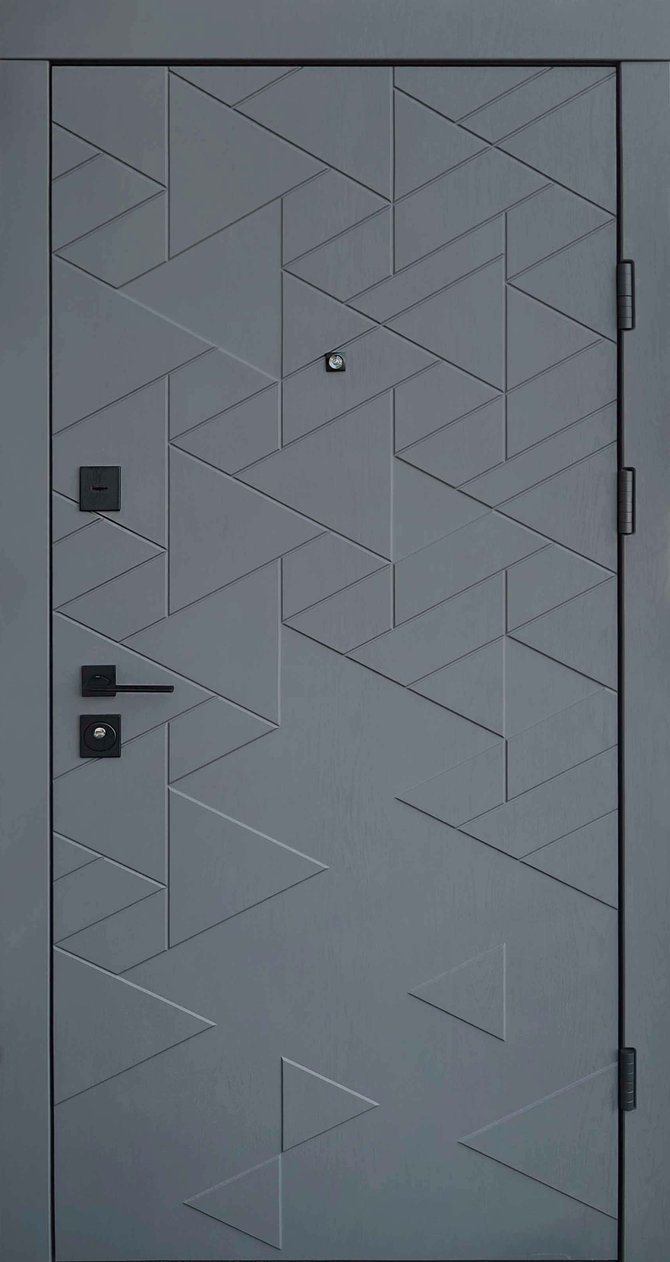 Вхідні двері Qdoors серія Ультра модель Фрост, 2050*850, Праве
