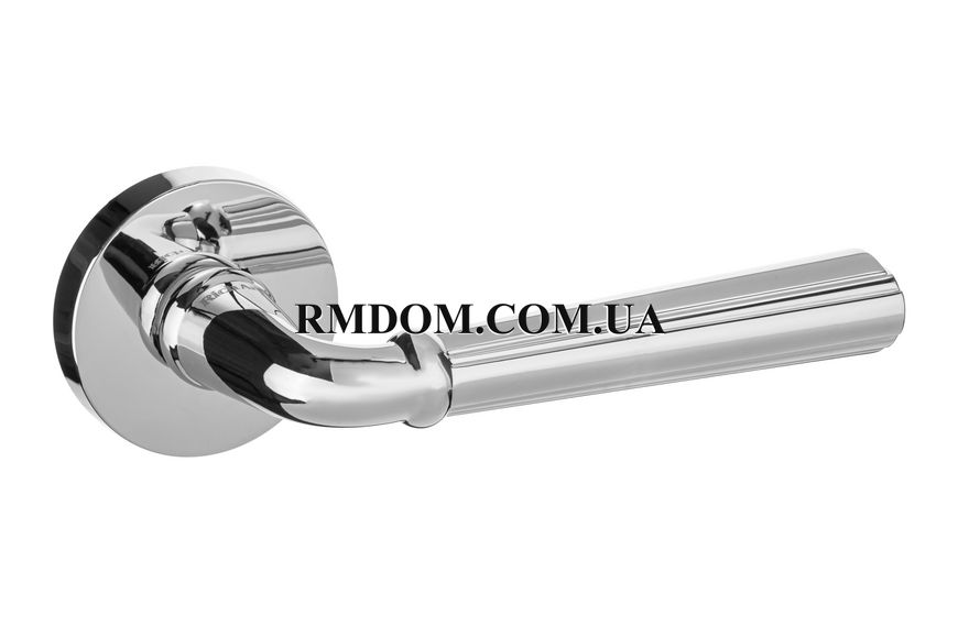 Дверна ручка Rich-Art Мілана 360 R65, Хром, У колір ручки