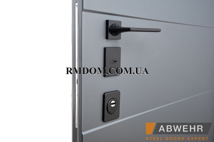 Вхідні двері Abwehr серія Grand (АП3) модель Moderna 493/497, 2050*860, Праве