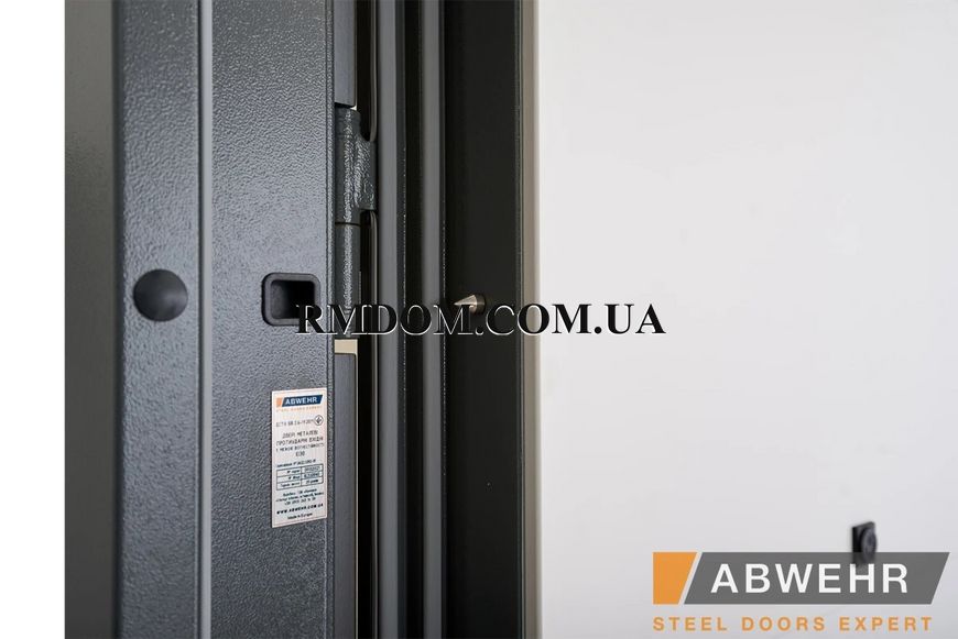 Вхідні двері Abwehr серія Grand (АП3) модель Moderna 493/497, 2050*860, Праве