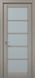 Міжкімнатні двері Папа Карло Millenium ML 15, Пекан світлосірий, Сатин білий, Пекан світлосірий