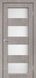 Міжкімнатні двері Korfad модель Parma PM-03, Лайт бетон, Сатин білий, Лайт бетон