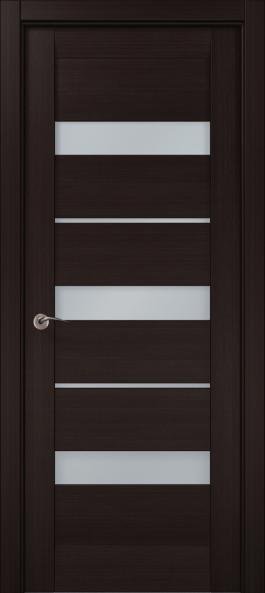 Міжкімнатні двері Папа Карло Millenium ML 22, Венге, Сатин білий, Венге