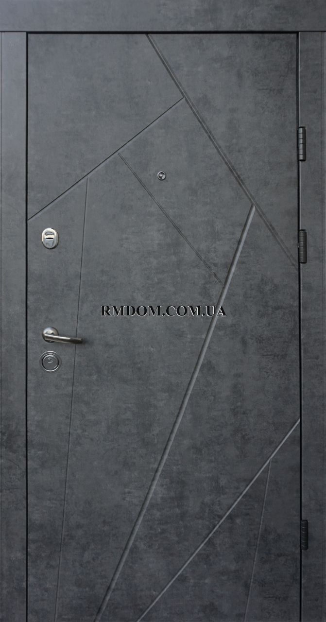Вхідні двері Qdoors серія Ультра модель Флеш, 2050*850, Праве