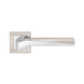 Дверна ручка МВМ модель Z-1319, Матовий нікель, Полірований хром
