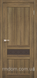 Міжкімнатні двері Korfad Classico-06, Дуб браш, Бронзовий, Дуб браш