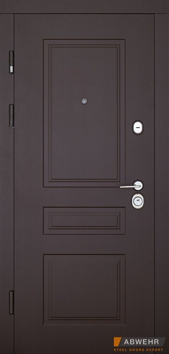 Вхідні двері Abwehr серія Megapolis (MG3) модель Rubina 508/519, 2050*860, Ліве
