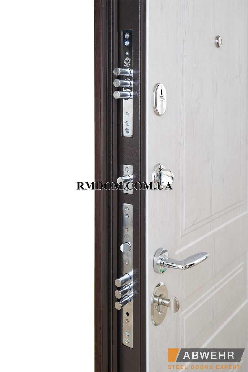 Вхідні двері Abwehr серія Megapolis (MG3) модель Rubina 508/519, 2050*860, Ліве