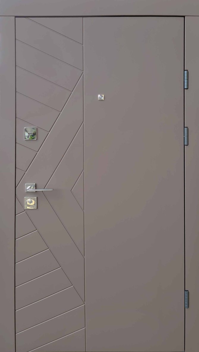 Вхідні двері Qdoors серія Ультра модель Корса-М, 2050*850, Праве