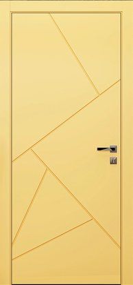 Міжкімнатні двері Omega серія Lines модель F9, Колір RAL, Колір RAL