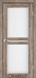 Міжкімнатні двері Korfad колекція Milano модель ML-05, Еш-вайт, Сатин білий, Еш-вайт