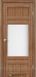 Міжкімнатні двері Korfad колекція Tivoli модель TV-01, Дуб браш, Сатин білий, Дуб браш