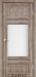 Міжкімнатні двері Korfad колекція Tivoli модель TV-01, Еш-вайт, Сатин білий, Еш-вайт