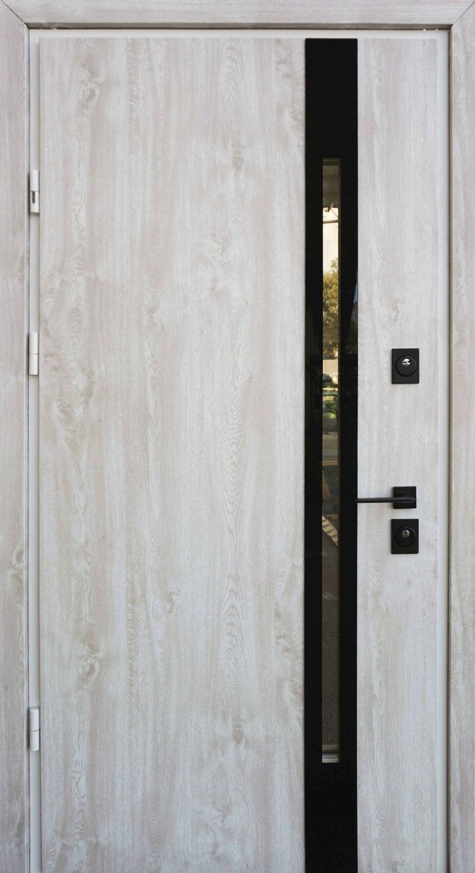 Вхідні двері Straj серія Proof модель Slim S, 2040*970, Ліве