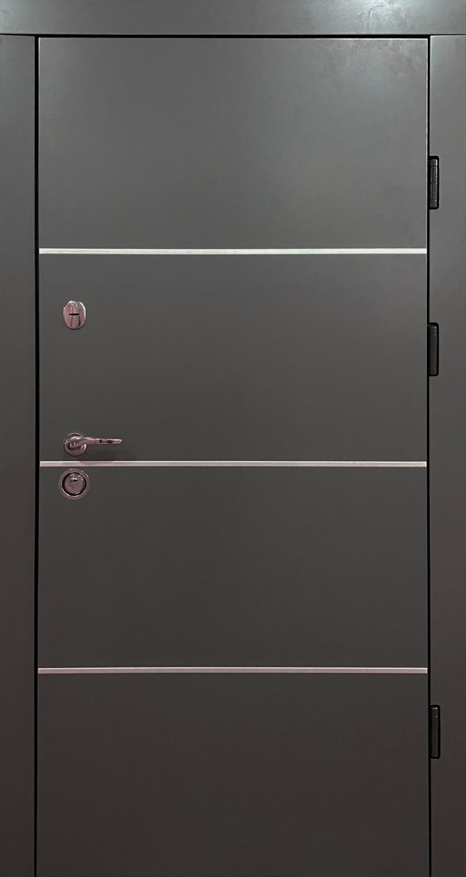 Вхідні двері Redfort колекція Композит модель Титан, 2040*860, Ліве