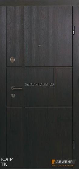 Вхідні двері Abwehr серія Nova модель Ellisa 341, 2050*860, Праве