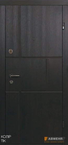 Вхідні двері Abwehr серія Nova модель Ellisa 341, 2050*860, Праве