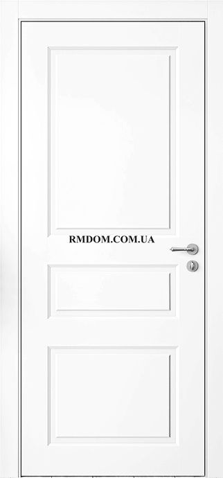 Межкомнатные двери Omega серия Amore Classic модель Лондон ПГ, Белый