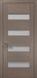 Міжкімнатні двері Папа Карло модель Trend 04, Дуб сірий брашований, Сатин білий, Дуб сірий брашований