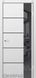 Міжкімнатні двері Korfad модель Glass Loft Plato-05, Super PET сірий, У колір полотна, Super PET сірий
