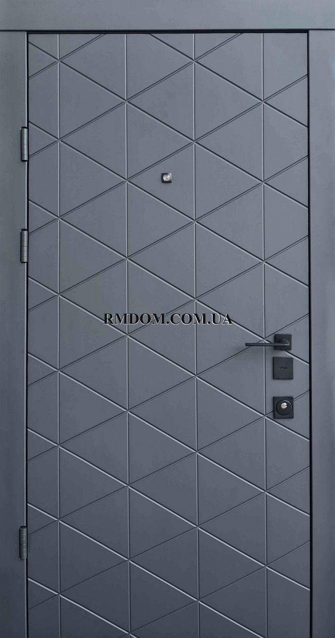 Вхідні двері Qdoors серія Авангард модель Бакарді, 2050*850, Ліве