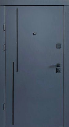 Вхідні двері Qdoors Ультра Крос-Ак, 2040*850, Ліве