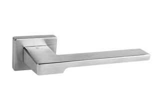 Дверна ручка Ilavio модель Design 2648, Матовий хром, У колір ручки, Матовий хром