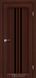 Міжкімнатні двері Darumi модель Stella, Венге панга, Сатин білий, У колір полотна, Венге панга