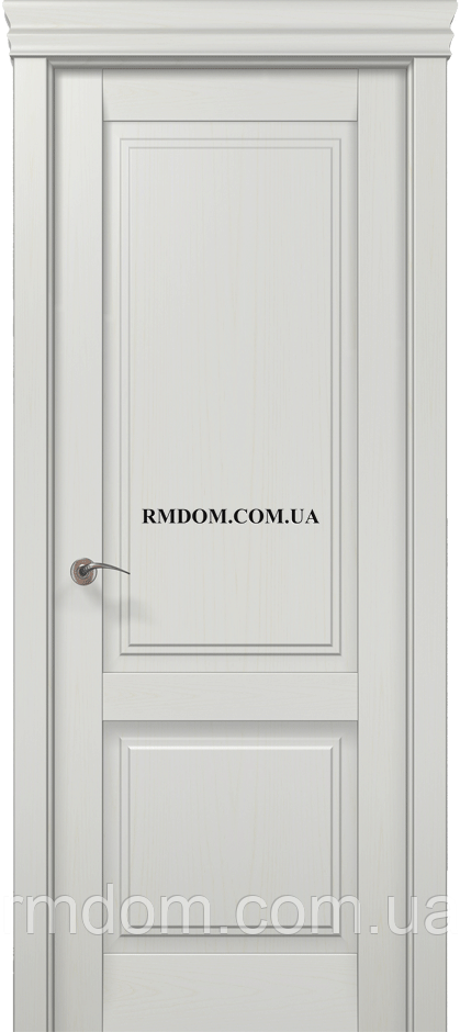 Міжкімнатні двері Папа Карло Millenium ML 10, Ясен білий, Ясен білий