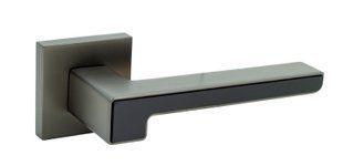 Дверна ручка Rich-Art Дербі 6208 R27, Графіт, Чорний, Графіт