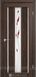 Міжкімнатні двері Korfad Venecia deluxe-04 з малюнком, Дуб марсала, Сатин білий, Дуб марсала