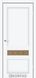 Міжкімнатні двері Korfad Classico-06, Білий перламутр, Бронзовий, Білий перламутр