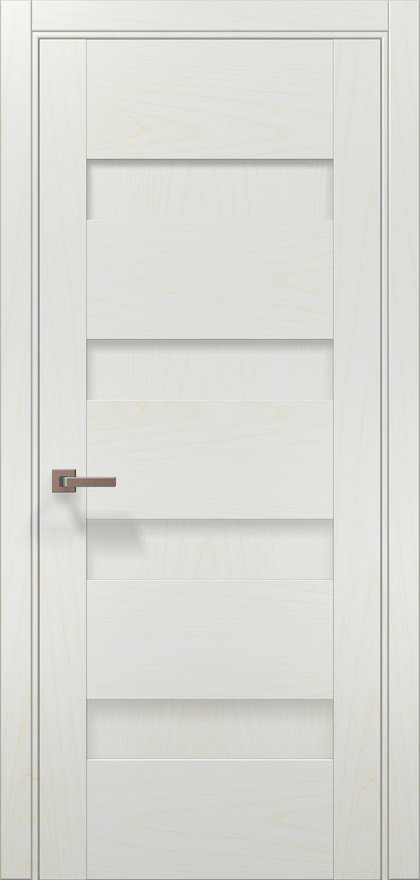 Міжкімнатні двері Папа Карло модель Trend 05, Ясен білий, Без скла